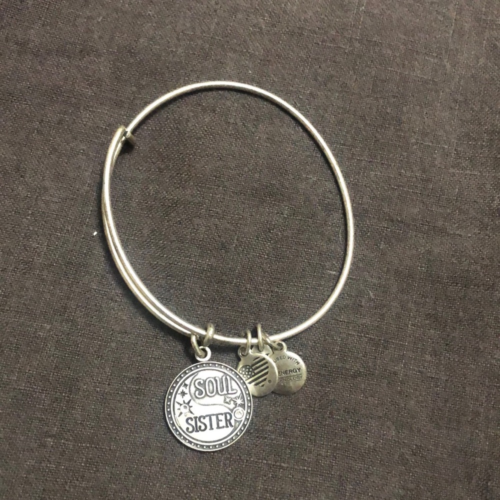 Alex and Ani Soul Sisters Silver Bracelet